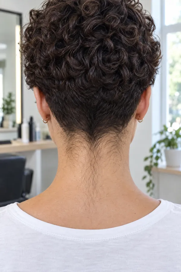 Before: back of the neck